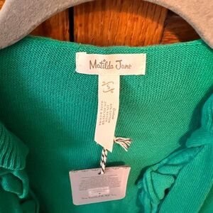 Matilda Jane green cardigan